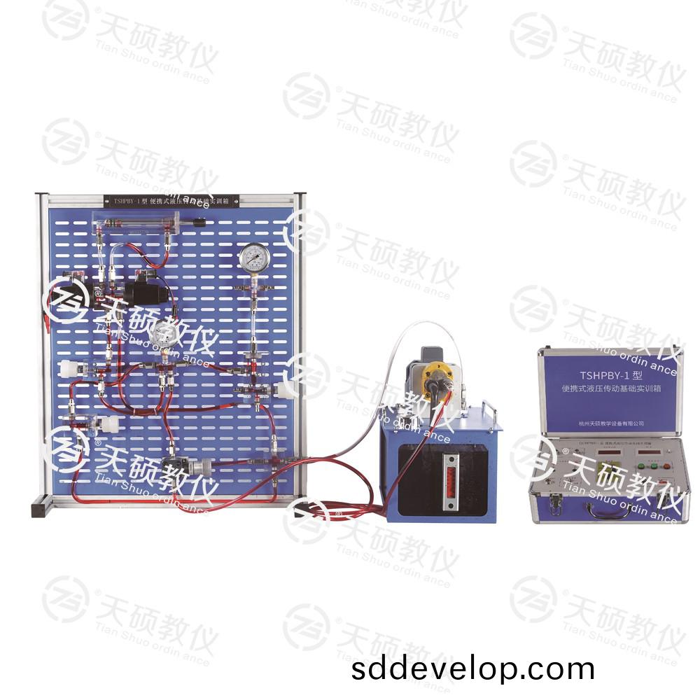 TSHPBY-1型(xing) 便攜式(shi)液壓傳(chuan)動基礎實(shi)訓箱(xiang)