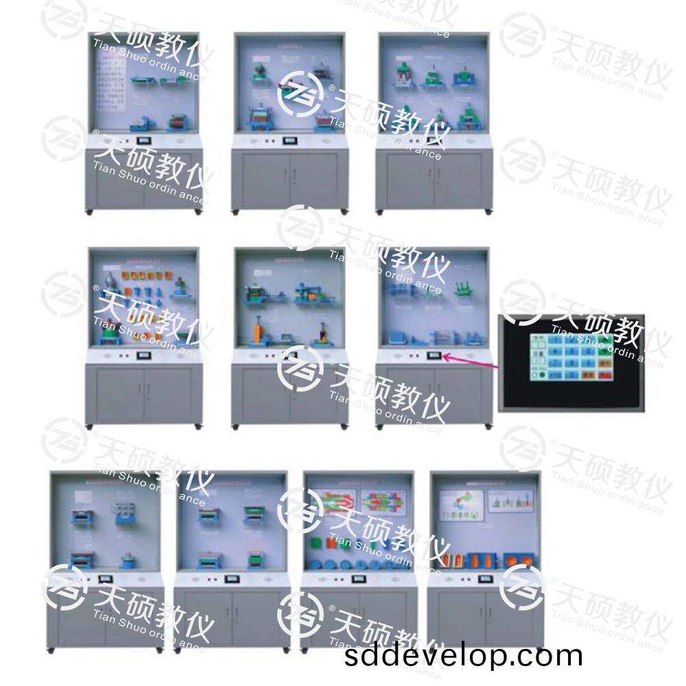 TSSMG-2型(xing) 糢具(ju)陳列櫃（10箇(ge)分(fen)櫃(gui)，帶智(zhi)能(neng)語音(yin)講解(jie)）